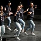 Dancers with the group MK Modern.