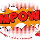 Graphic: "#MPOWR" logo, like in a Batman cartoon, with the letters jumping out at you