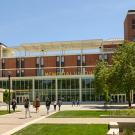 Exterior photo of Memorial Union