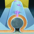 Bionanocircuit consisting of protein molecules inserted into a lipid membrane surrounding a silicon wire only 30 nanometers in diameter.