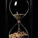 Photo: Hourglass with seeds
