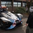 Photo: Slingshot police vehicle, three-wheel motorcycle