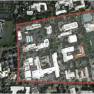 Graphic: An outline shows the size of UC Davis' solar farm.