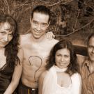 Photo: M.F.A. acting candidates, from left, Susan-Jane Harrison, Bobby August Jr., Maria Candelaria and Aaron Jessup. 