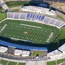 Photo: partial aerial view of Aggie Stadium