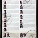 Photo: Poster of 2014 Chancellor's STAR Award recipients