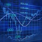 Graphic: stocks on a board