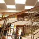 Skylights at the Student Community Center.