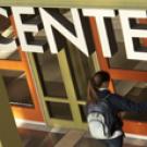 Photo: A students enters the new Student Community Center.