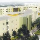 Drawing: Tercero 4 student housing project, rendering.