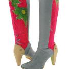 Photo: Pair of colorful boots