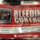 A first-aid kit with the wording: Public access individual bleeding control.