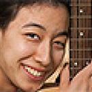 Lauren Keiko Salinero with guitar