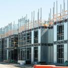 Apartment construction at UC Davis West Village Expansion