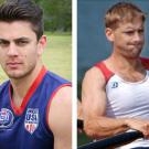 Photos (2): Saleh Tyebjee, official mugshot, in uniform; and Seth Weil, pictured in 2013 world championships