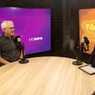 Chancellor Gary May with John Conway