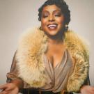 Woman performer in fur costume