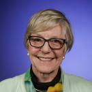 A portrait of Diana Farmer at UC Davis