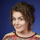 A portrait of Rebecca Calisi Rodríguez at UC Davis