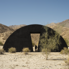 UC Davis Art Lecture Series features Torkwase Dyson whose work explores ecology, infrastructure, and architecture this upcoming week. Picture details: Torkwase Dyson, Liquid A Place (Lance Gerber/ photography, Courtesy of the artists and Desert X).