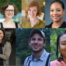 a grid of photos featuring the eight Chancellor Fellow's of 2024-2025