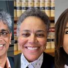 Headshots of Sundeep Dugar, Kelli M. Evans and Diana E. Ramos 