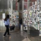 Person walks into museum plastered with photos of Eggheads