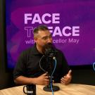 Chancellor Gary S. May interviews Santana Diaz, executive chef of UC Davis Health, on Face to Face With Chancellor May.