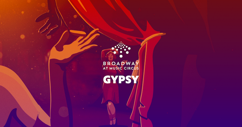 Broadway Circus' graphic for Gypsy.