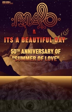 Graphic advertising the concert.