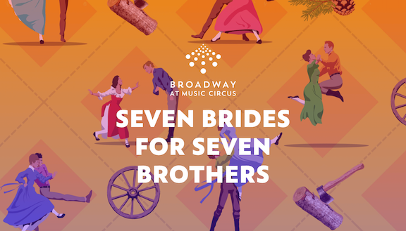 Seven Brides for Seven Brothers logo.